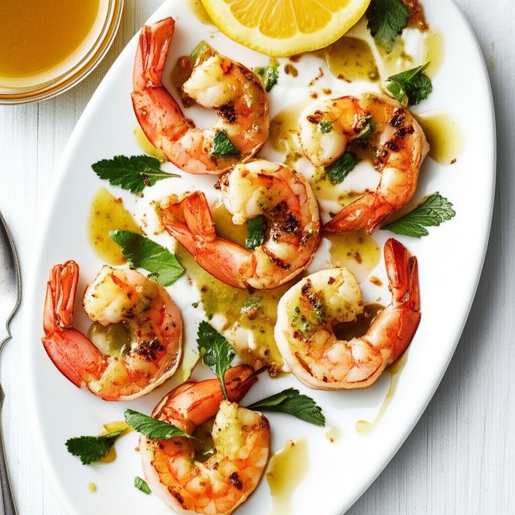 Garlic Prawns