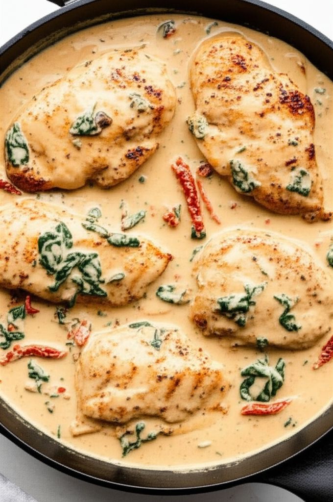 Garlic Tuscan Chicken