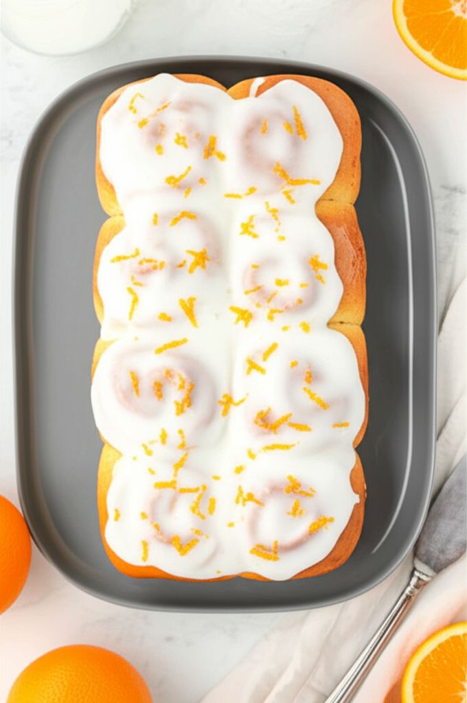 Grandma's Orange Rolls with Orange Cream Cheese Frosting