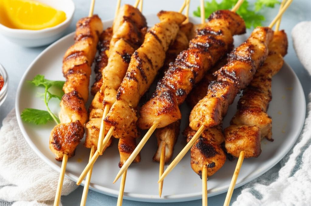 Greek Chicken Skewers