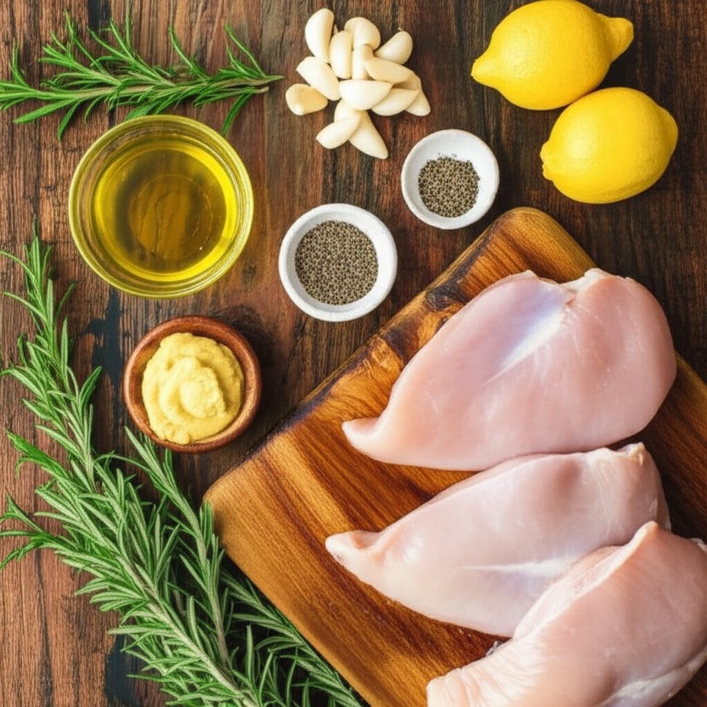 Grilled Rosemary Chicken Breasts