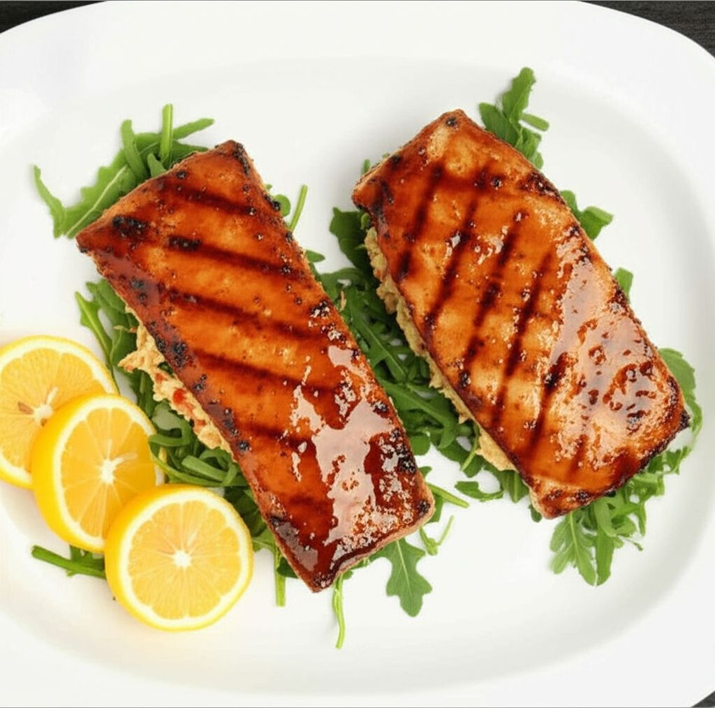 Grilled Stuffed Swordfish