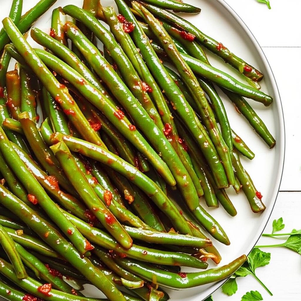 Honey Orange Green Beans