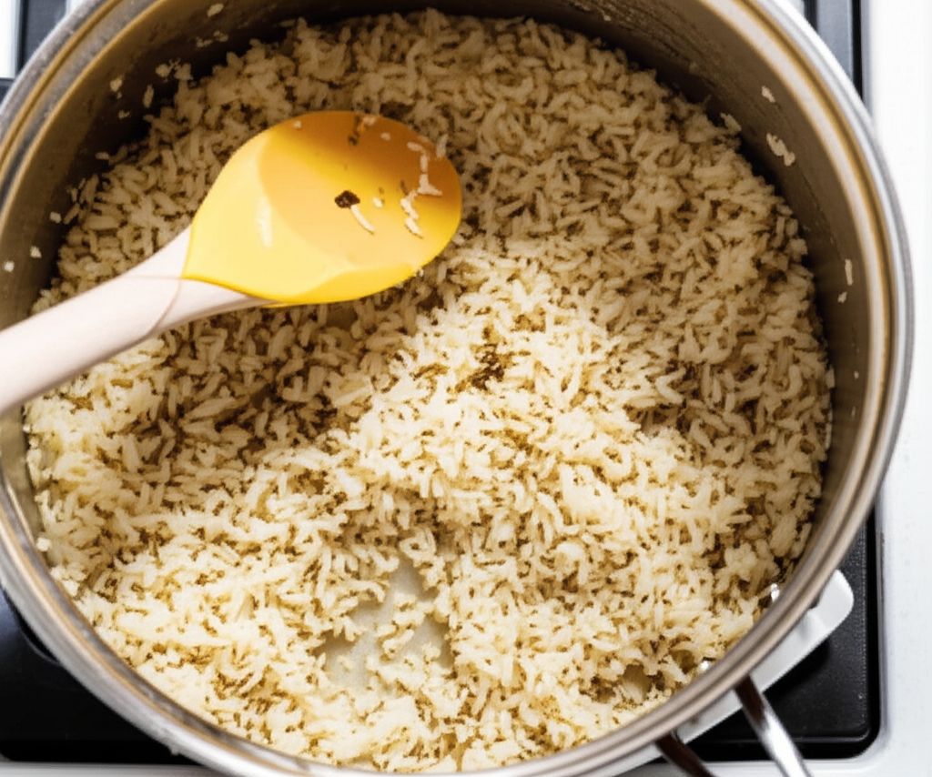 Lemon Rice with Peas