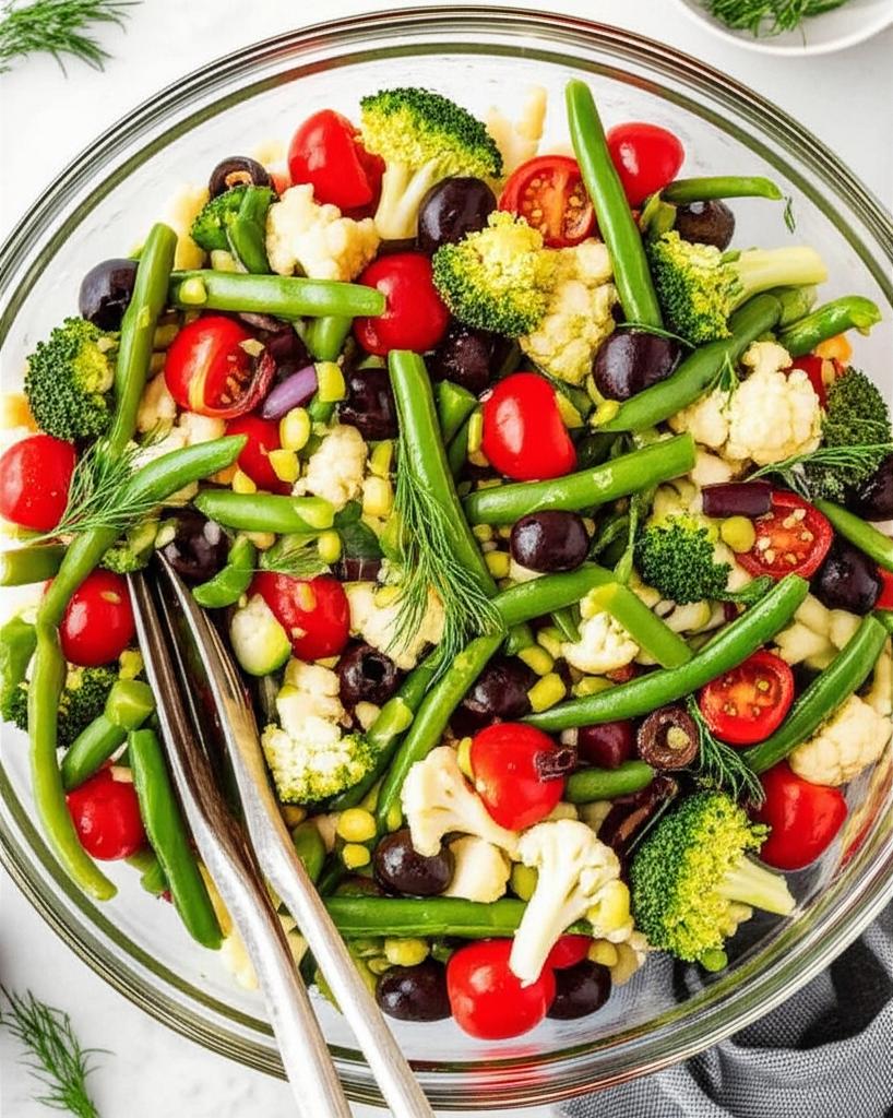 Marinated Vegetable and Olive Salad