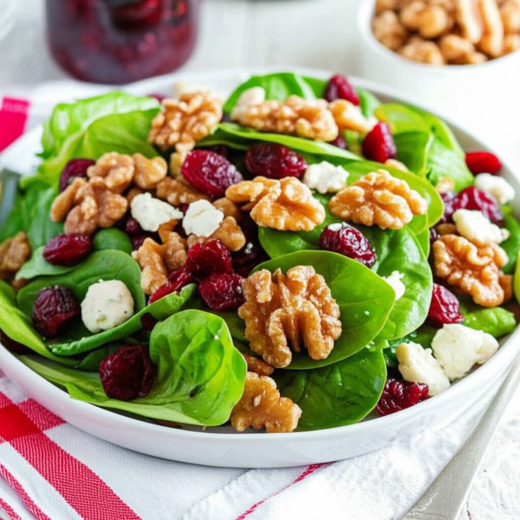 Missy's Candied Walnut Gorgonzola Salad