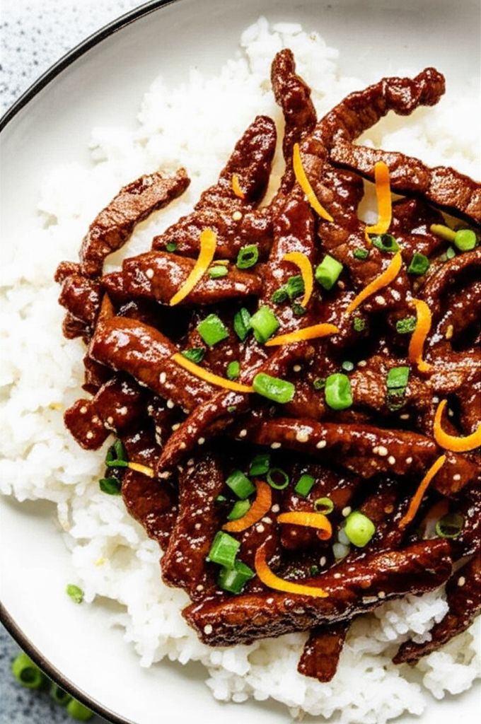 Orange Peel Beef