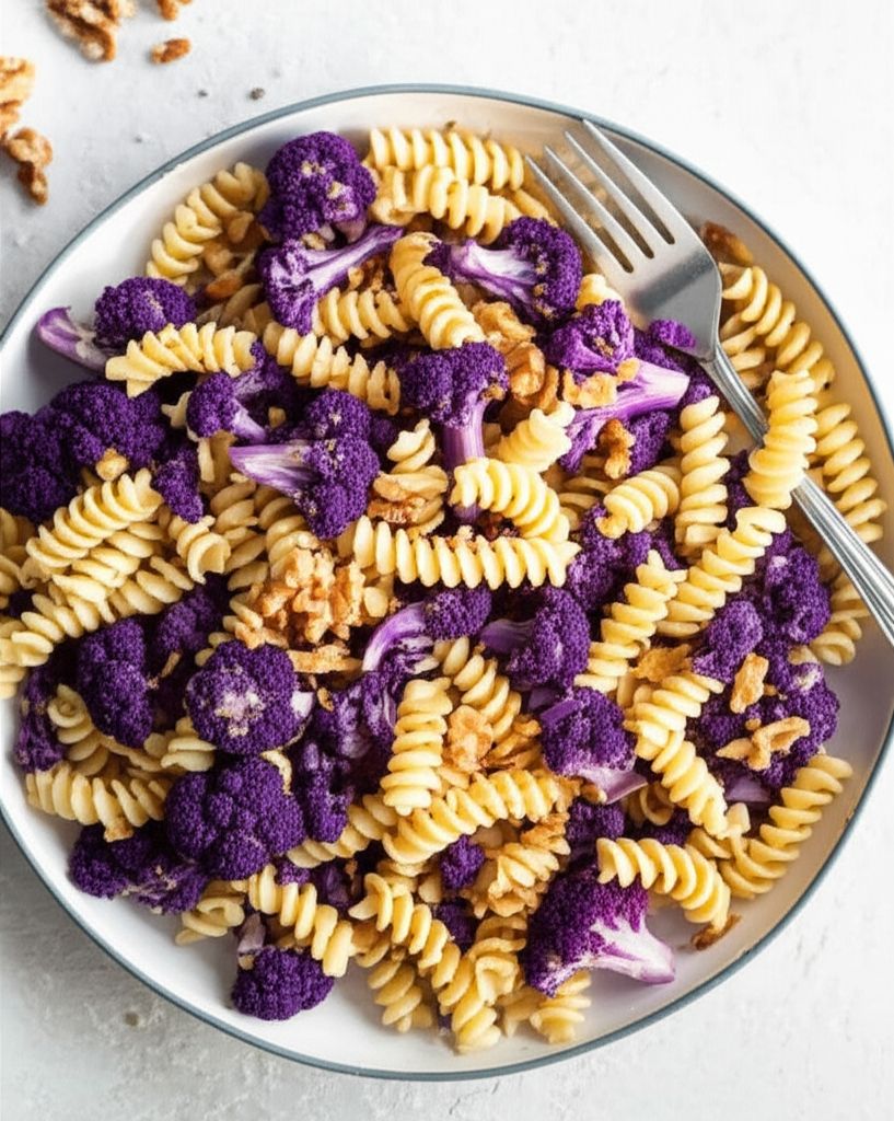 Purple Cauliflower Pasta