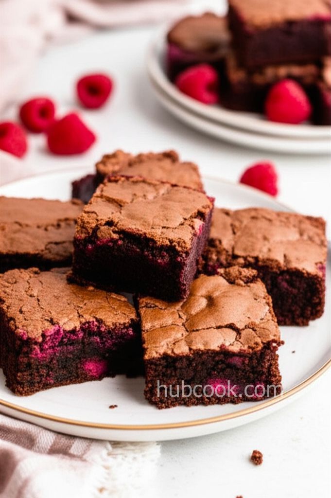 Righteous Raspberry Brownies