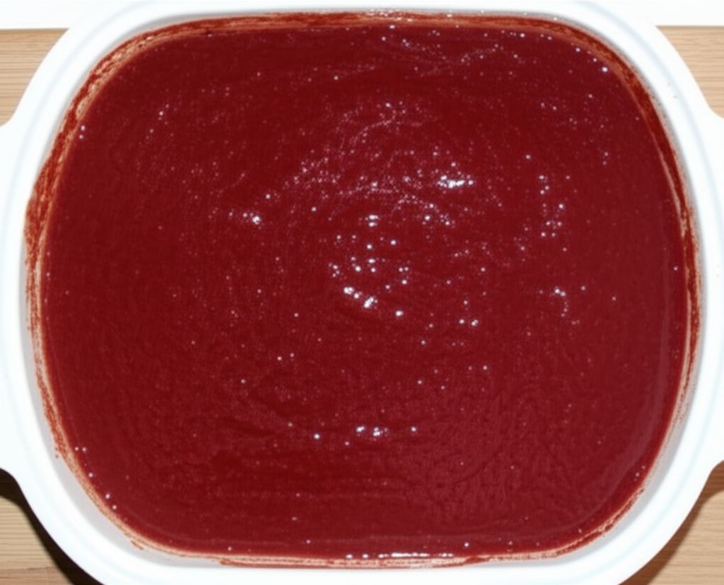 Roasted Rhubarb, Garlic, and Onion Barbeque Sauce