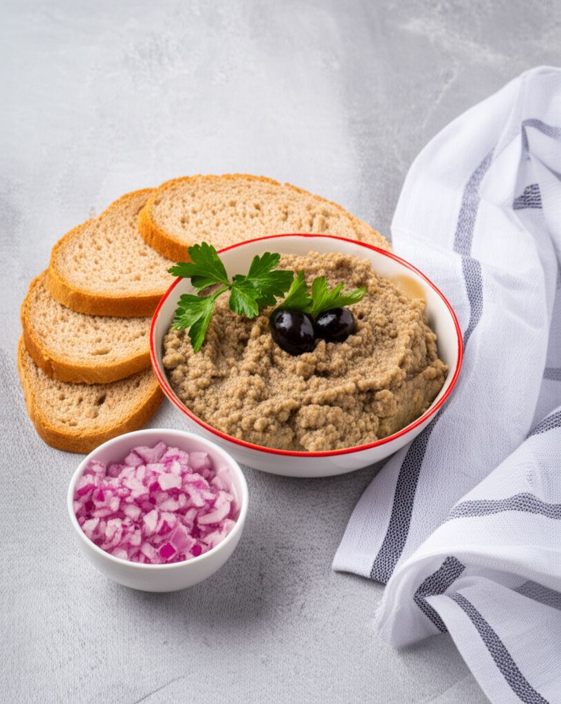 Romanian Roasted Eggplant Spread