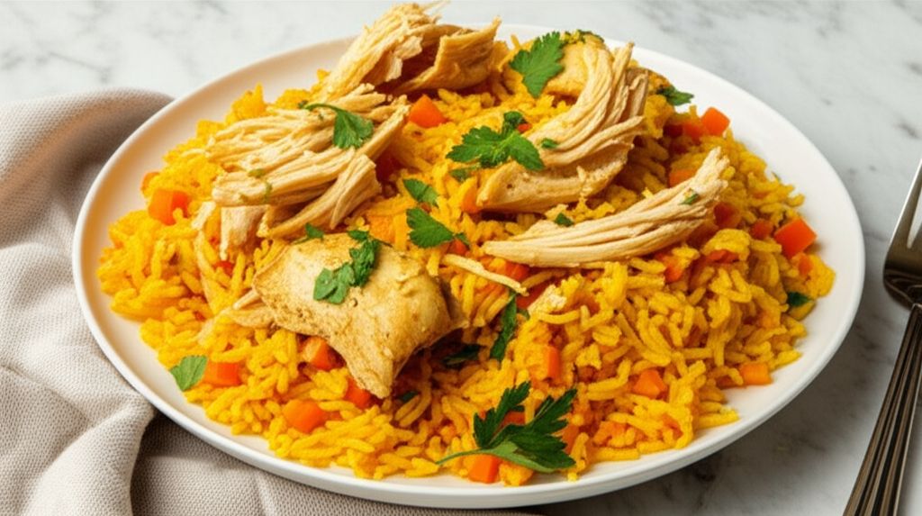 Shadi's One-Pot Turmeric Chicken and Rice