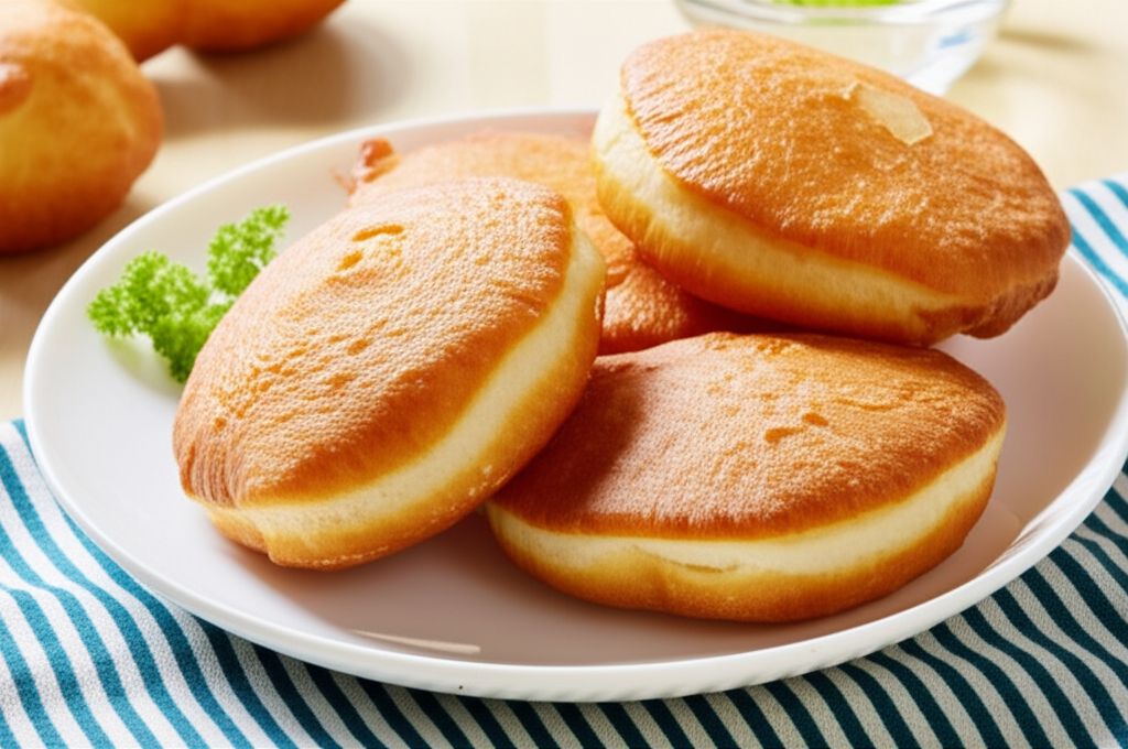 South African Traditional Vetkoek (Fried Bread)