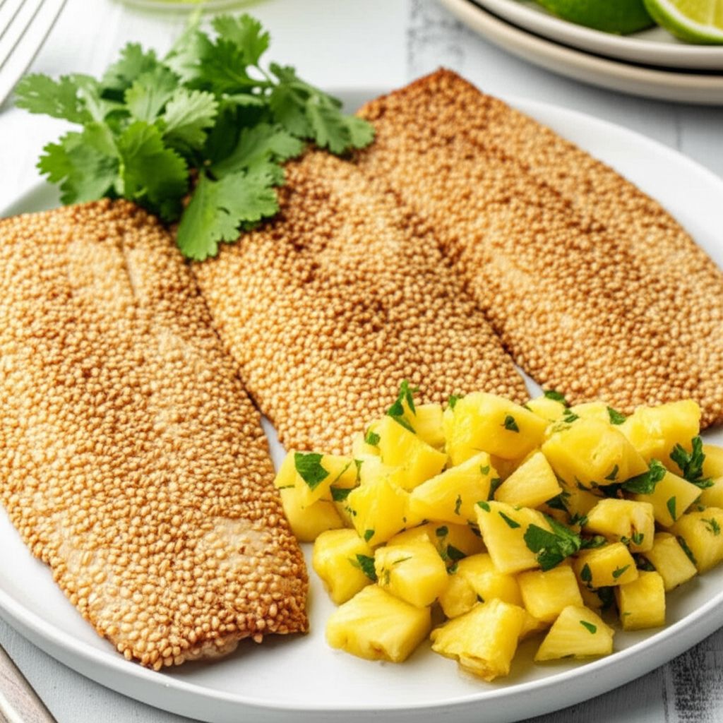 Sweet Sesame Mahi Mahi