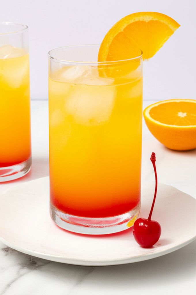 Tequila Sunrise Cocktail