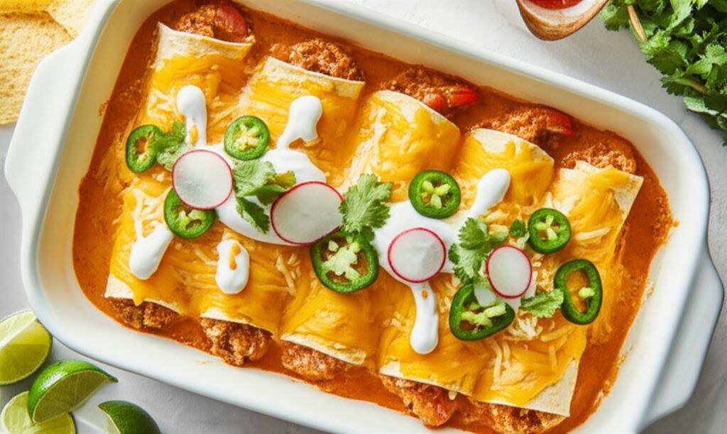 The Best Easy Shrimp Enchiladas