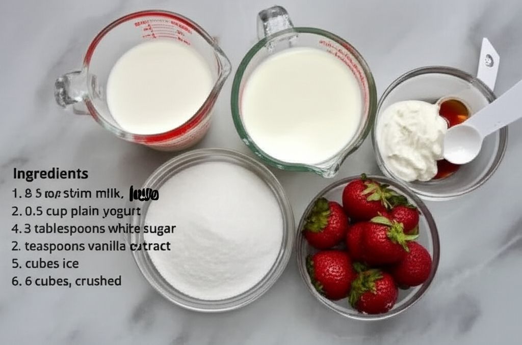 B and L's Strawberry Smoothie