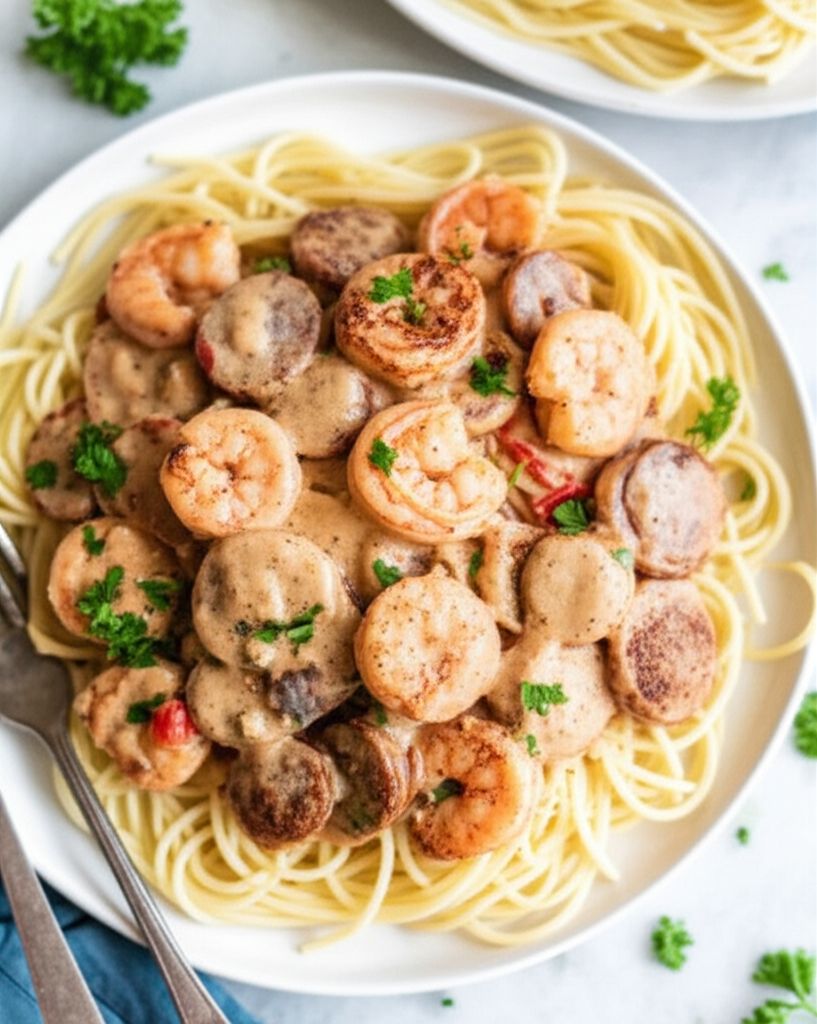 Cajun Shrimp Alfredo