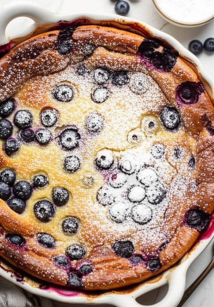 Chef John's Blueberry Clafoutis