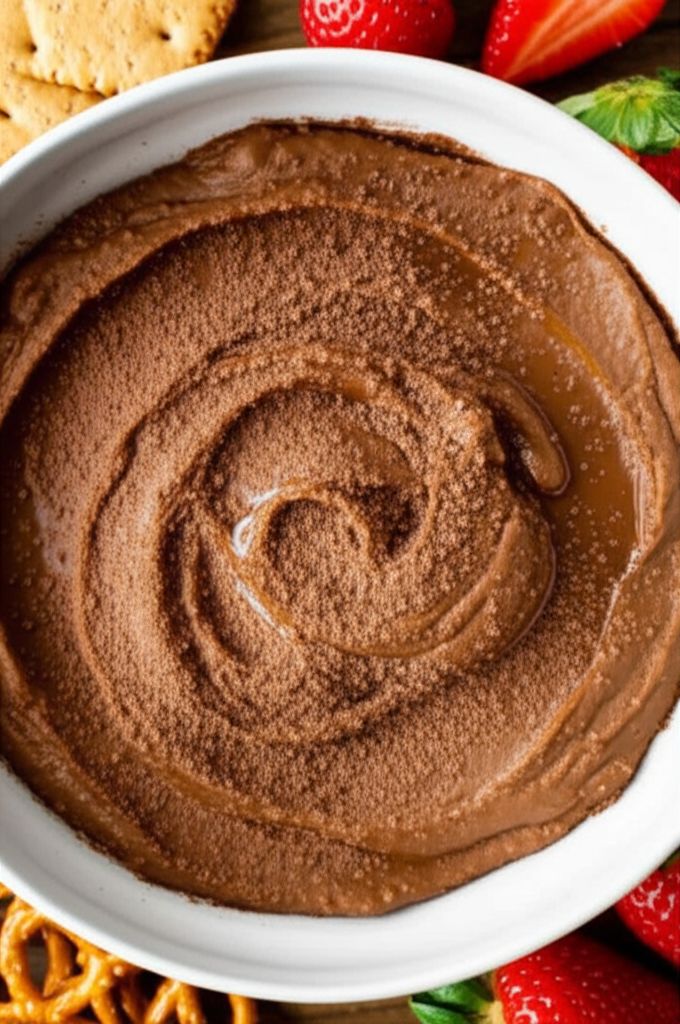 Chocolate Cake Batter Hummus