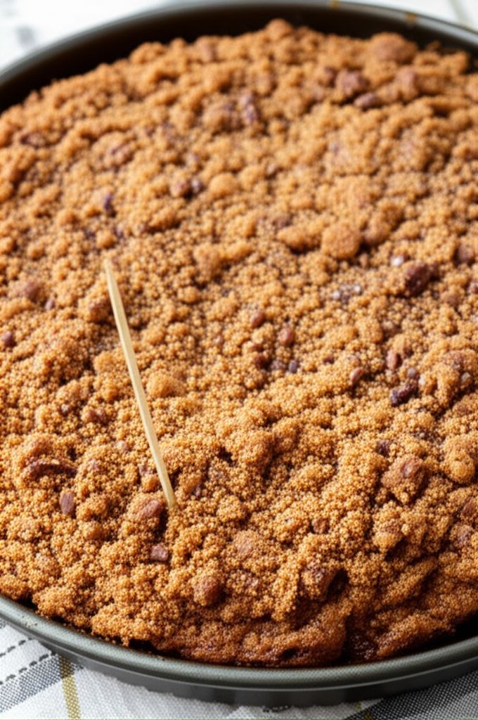 Cinnamon Streusel Coffee Cake