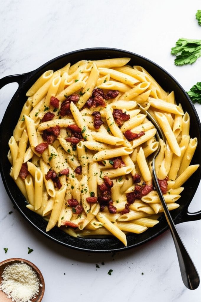 Classic Carbonara with Pancetta