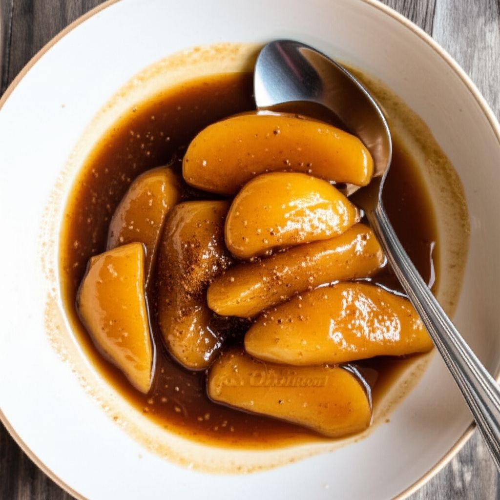 Copycat Famous Dave's® Drunken Rum Apples