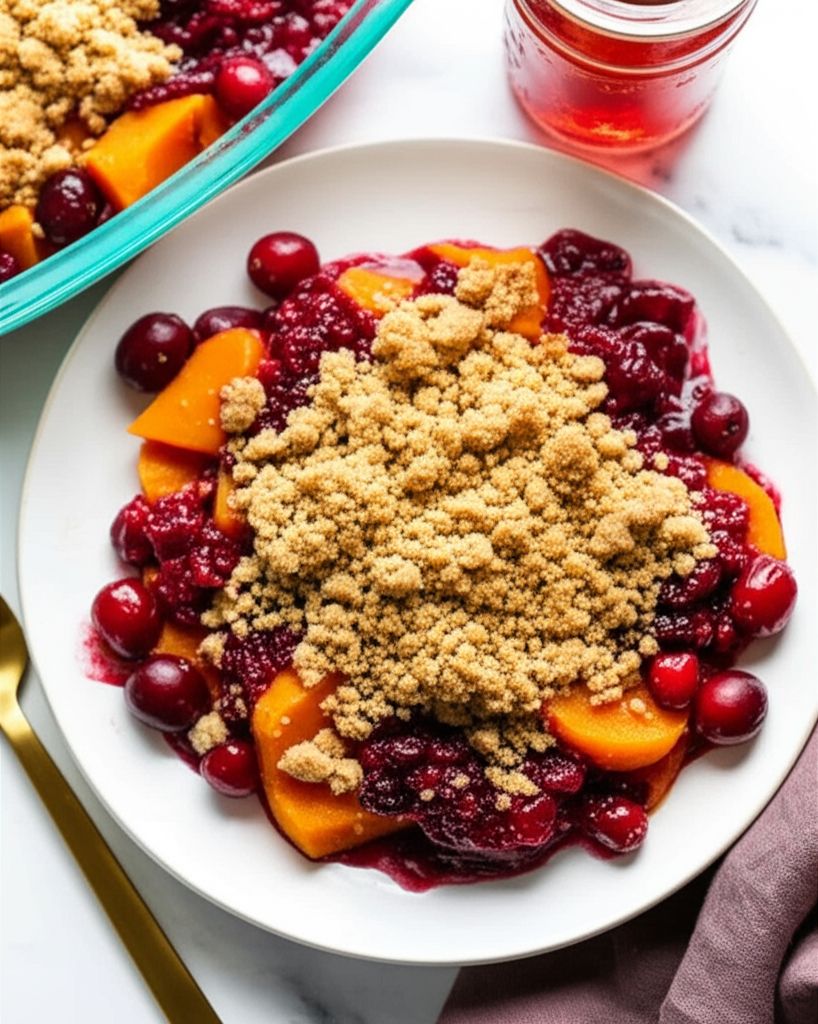 Cranberry Sweet Potato Casserole