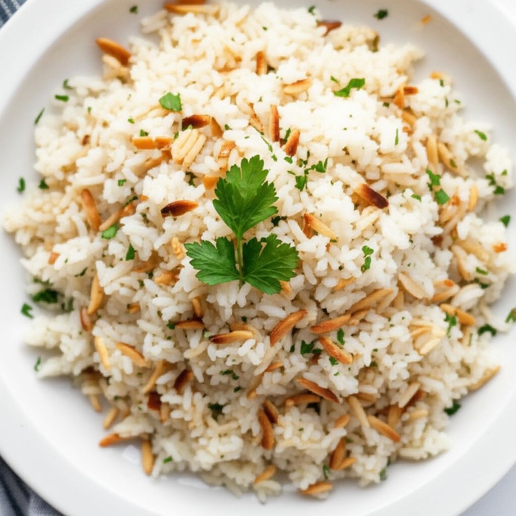 Delicious Almond Rice Pilaf