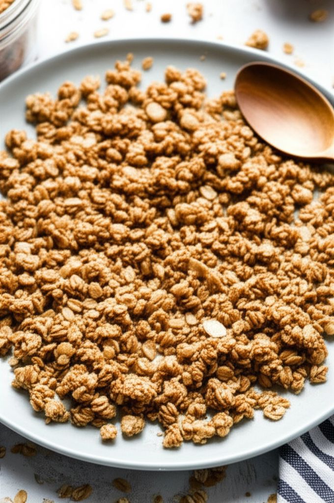 Easiest Peanut Butter Granola Ever