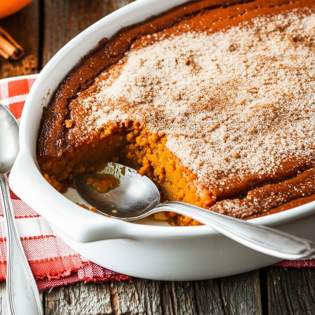 Easy Baked Pumpkin Pudding