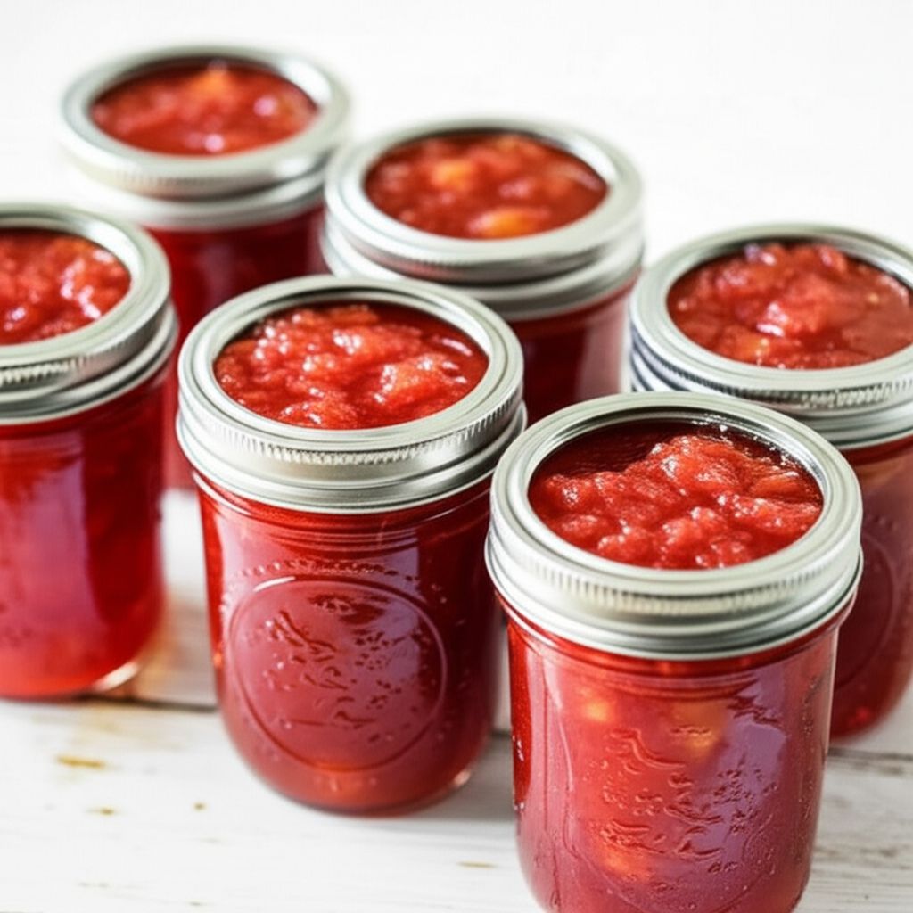 Easy Rhubarb Jam