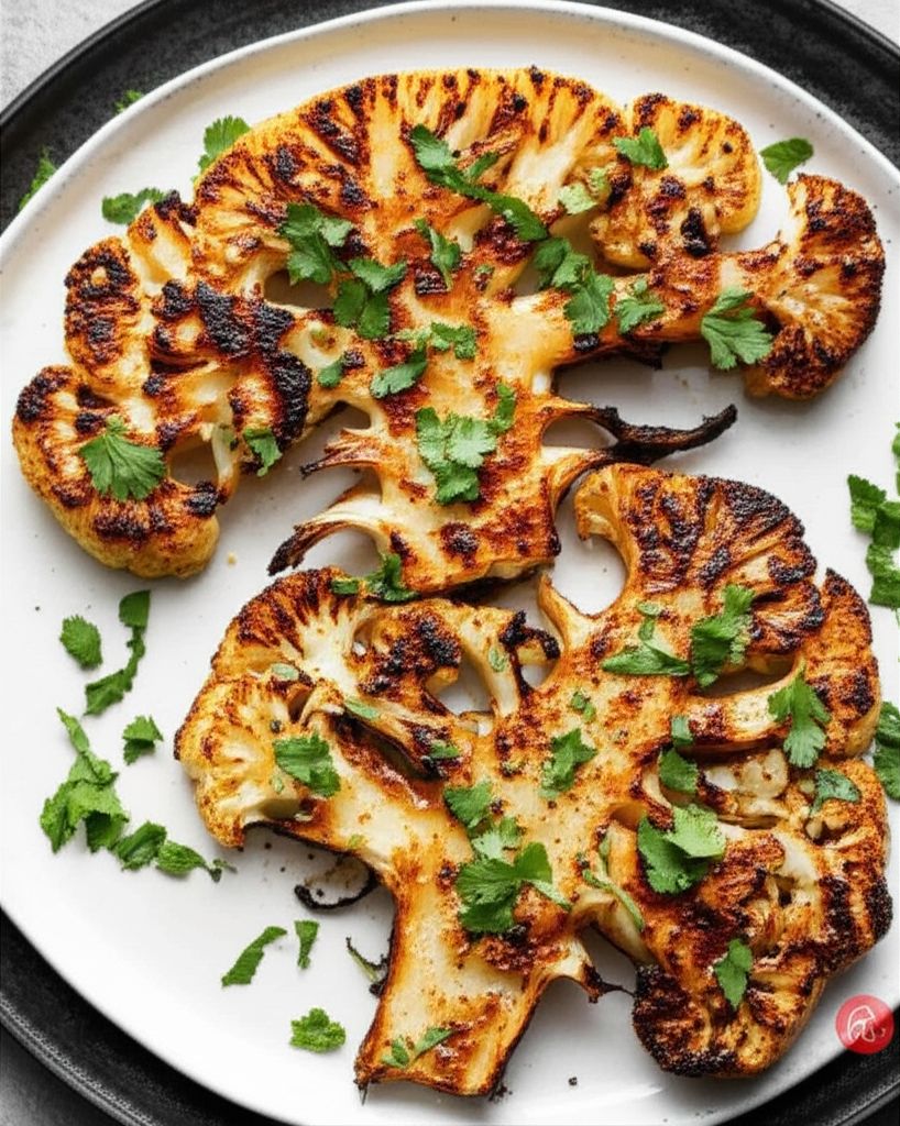 Grilled Cauliflower Steaks