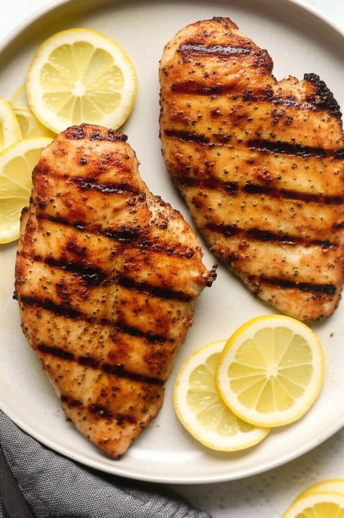 Grilled Lemon Chicken Breasts
