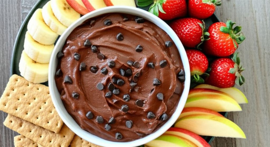 Healthier Brownie Batter Dip