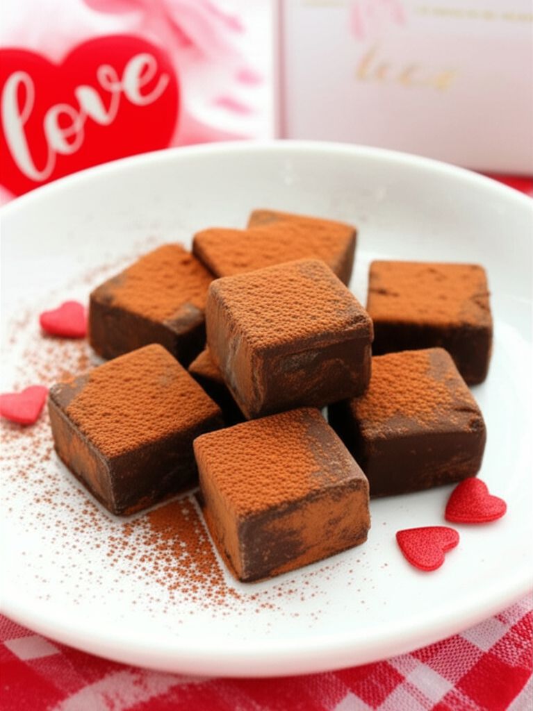 Homemade Valentine's Chocolates