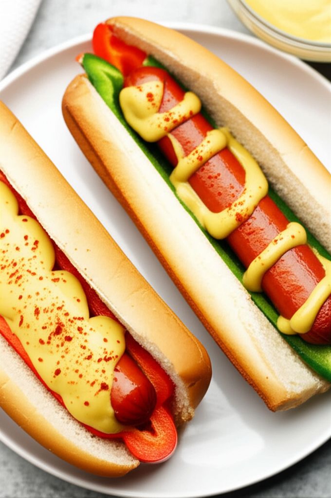 Low-Carb Hot Dog and Dipping Sauce