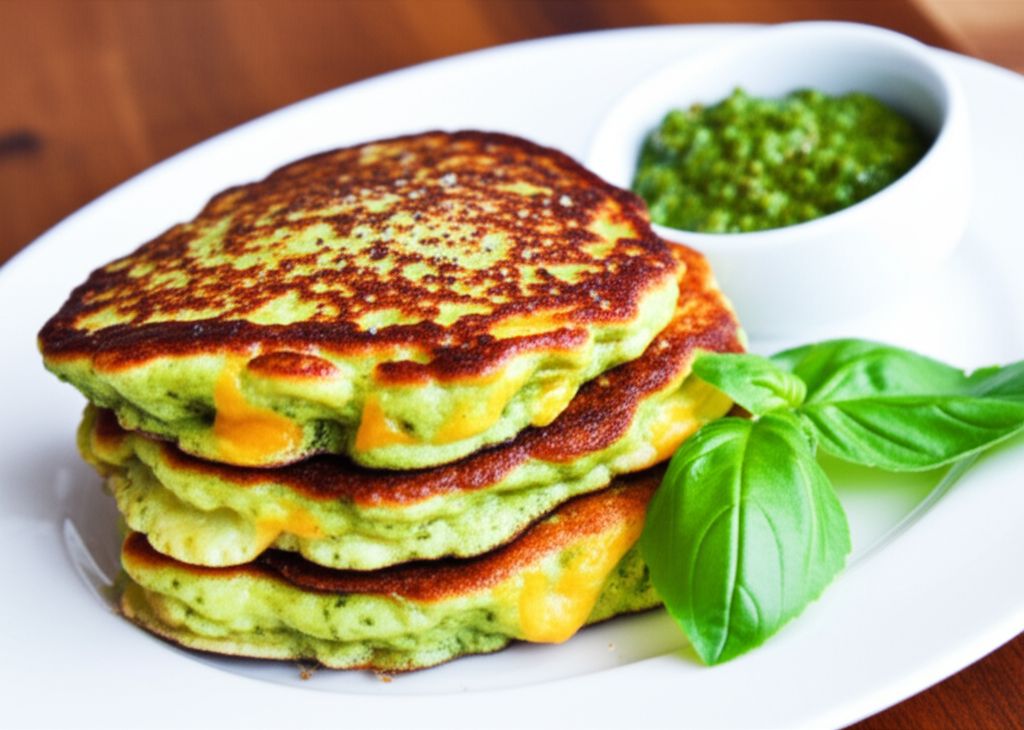 Pesto Pancakes