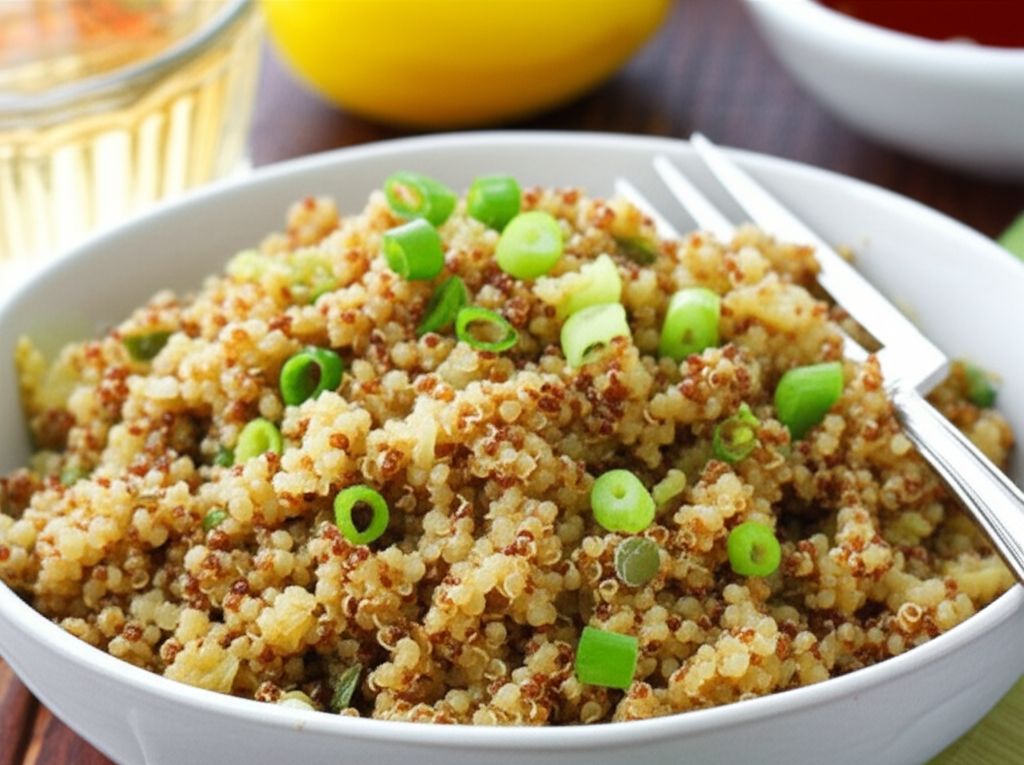 Quinoa with Asian Flavors
