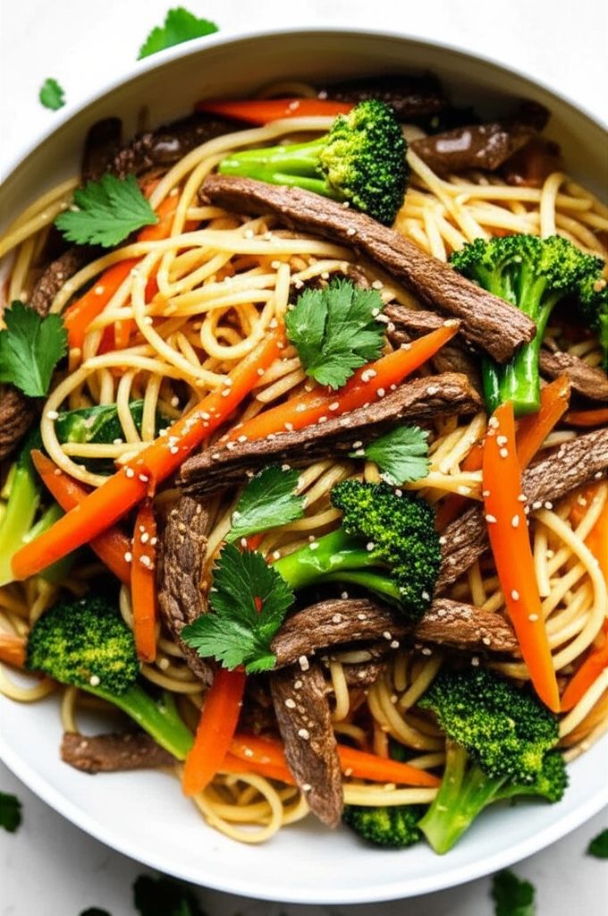 Shortcut Beef Noodle Bowl