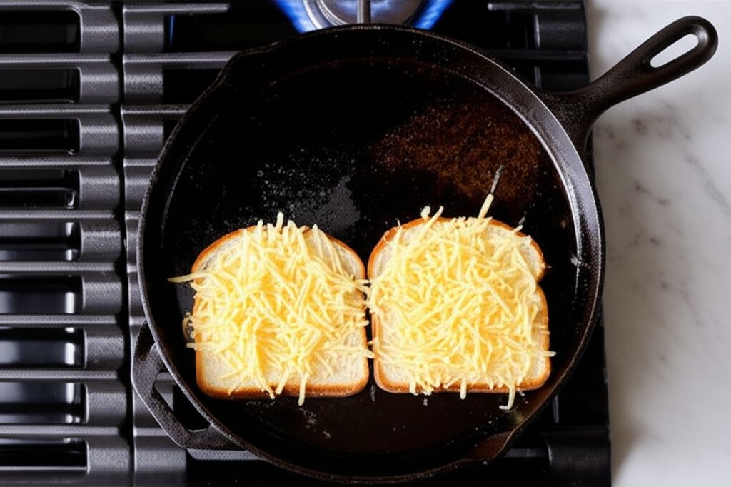 Smoked Gouda and Apple Grilled Cheese