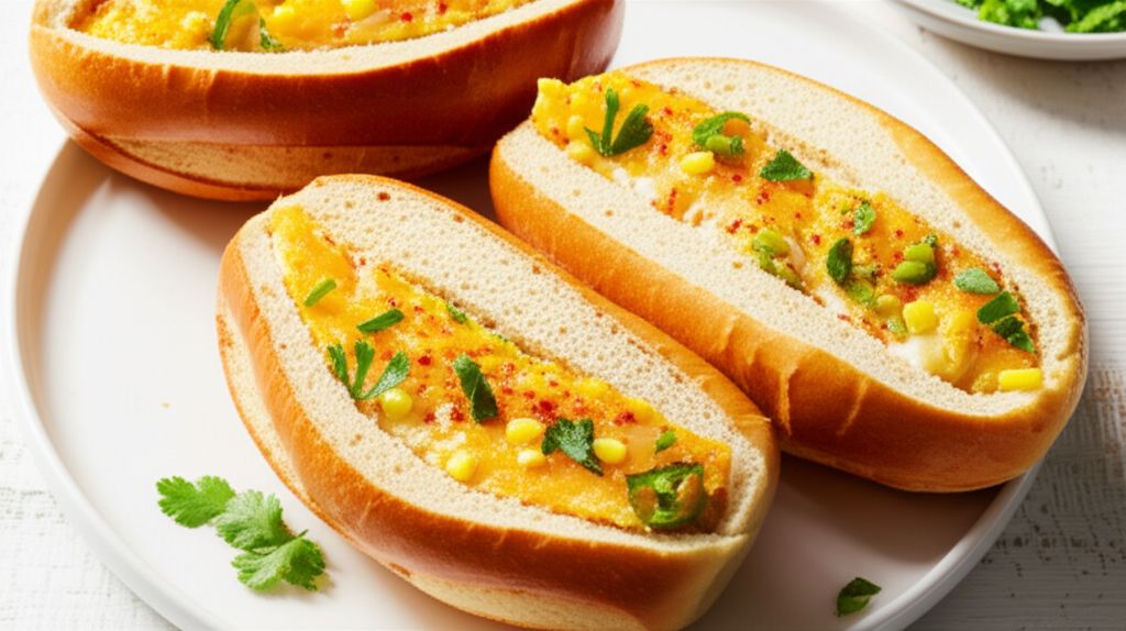 Southwest Egg and Cheese Boats