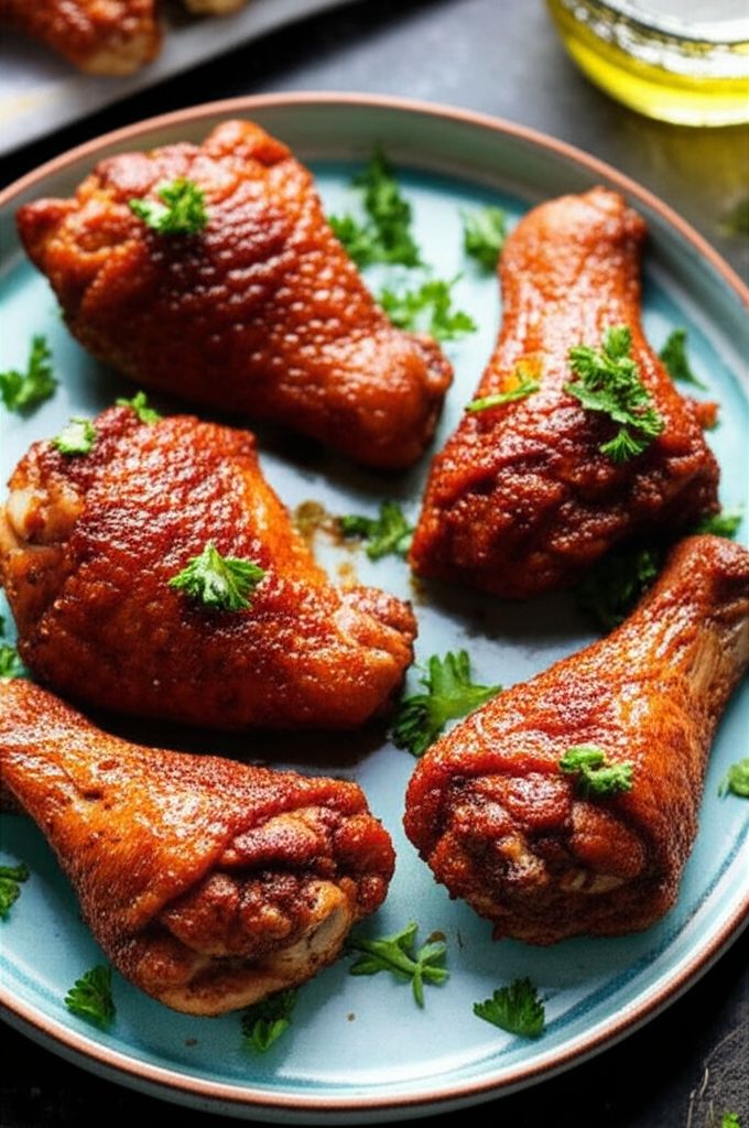 Spice-Rubbed Chicken Leg Quarters