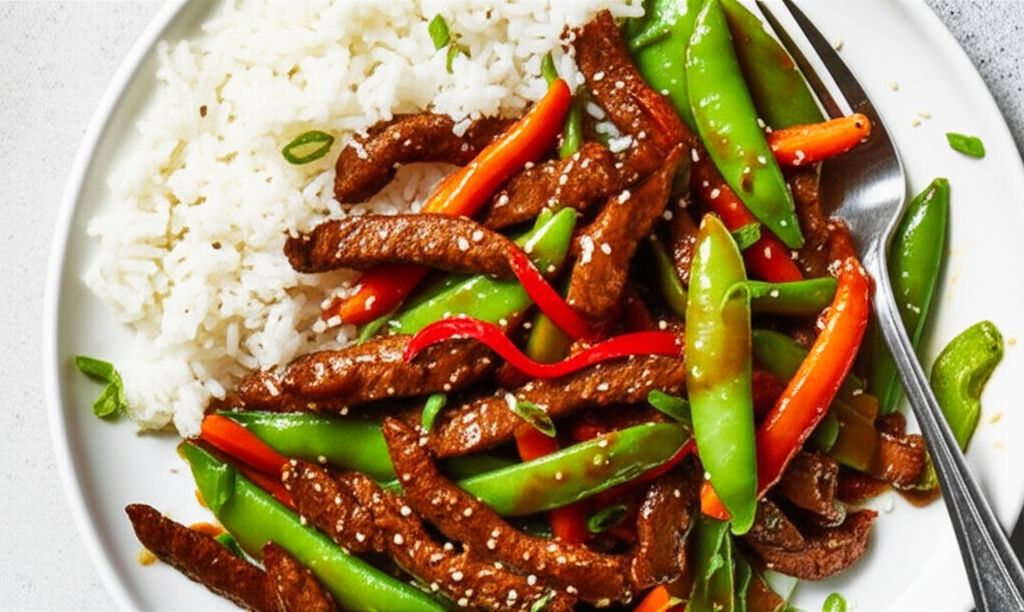 Spicy Sweet Steak Stir Fry