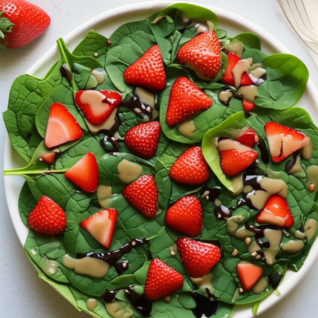 Spinach and Strawberry Salad