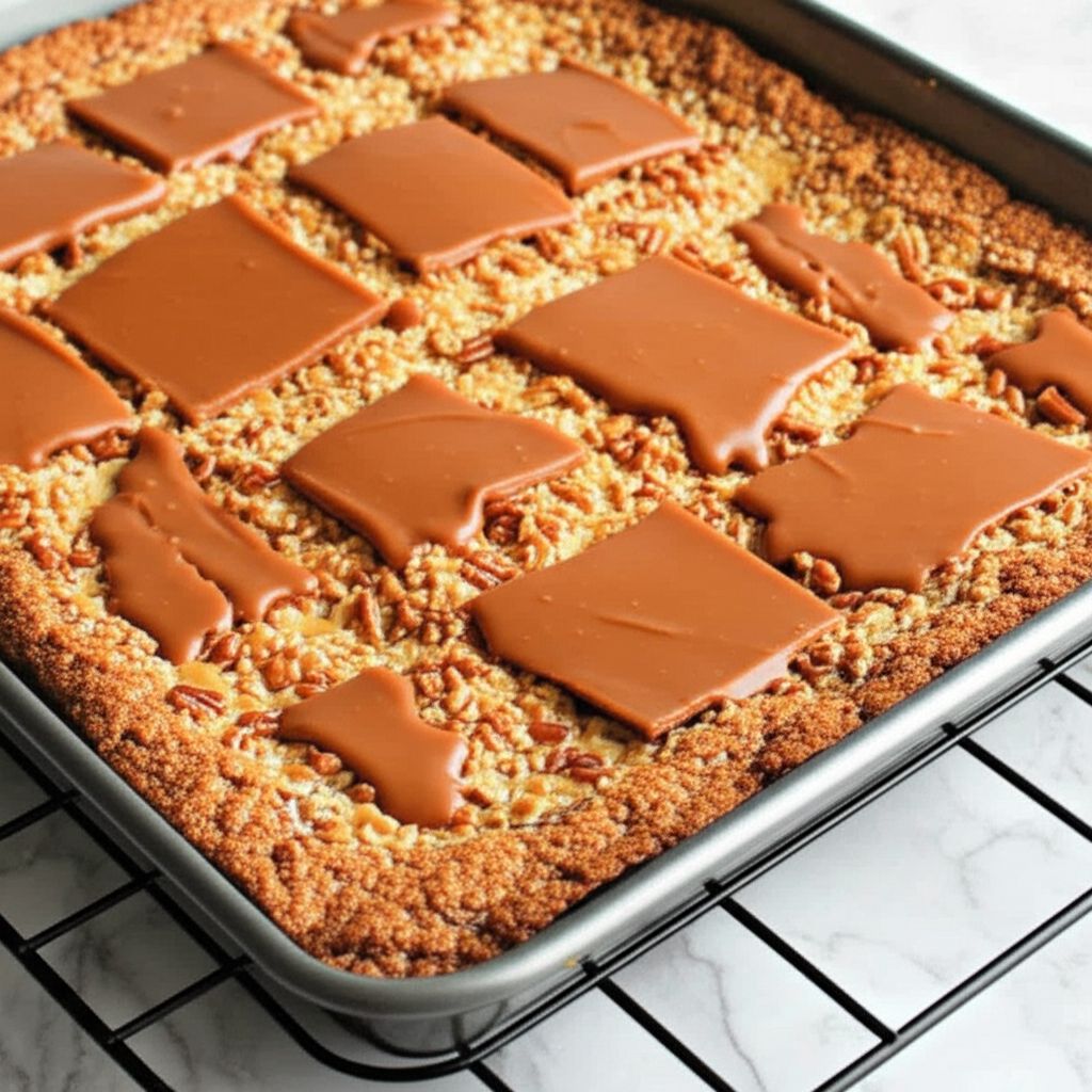 Sweet Chocolate Caramel Squares