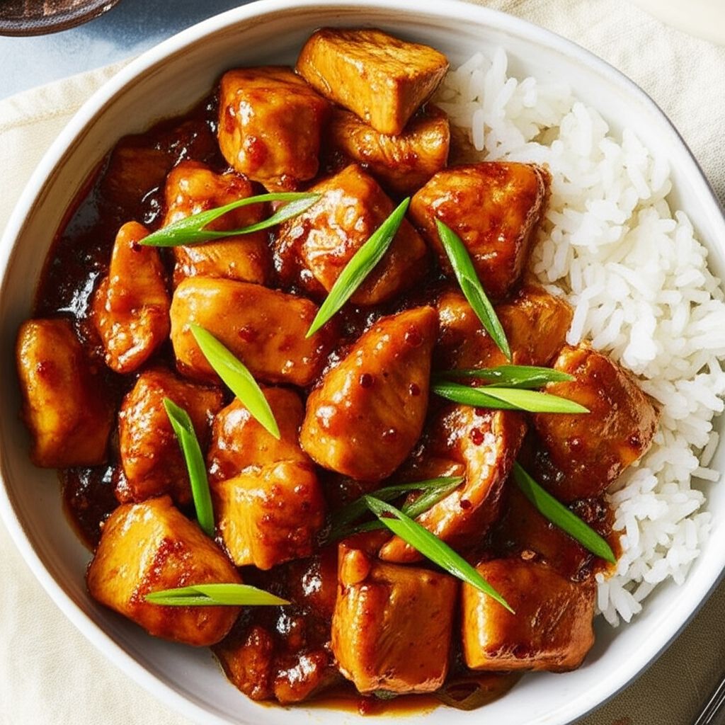 Ten Minute Szechuan Chicken