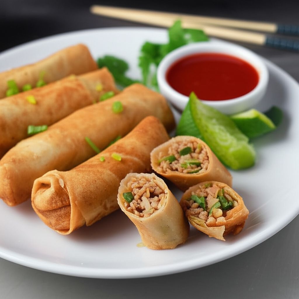 Traditional Filipino Lumpia