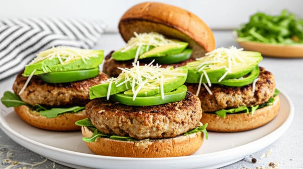 Turkey Mustard Burgers