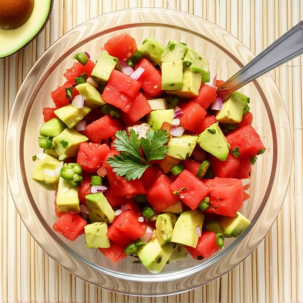 Watermelon Avocado Salsa